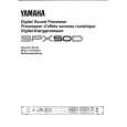 YAMAHA SPX50D Instrukcja Obsługi