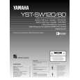 YAMAHA YST-SW120 Instrukcja Obsługi