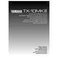 YAMAHA TX-10MKII Instrukcja Obsługi