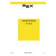 REX-ELECTROLUX TT07E Instrukcja Obsługi