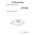 ELECTROLUX EFTC640/S Instrukcja Obsługi