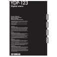 YAMAHA YDP-123 Instrukcja Obsługi