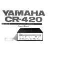 YAMAHA CR-420 Instrukcja Obsługi