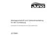 JUNO-ELECTROLUX JDI8940E Instrukcja Obsługi