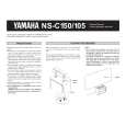 YAMAHA NS-C105 Instrukcja Obsługi