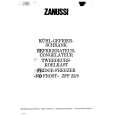 ZANUSSI ZFF22/8 Instrukcja Obsługi