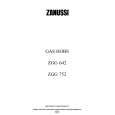 ZANUSSI ZGG752ALUR Instrukcja Obsługi