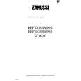 ZANUSSI ZF200C Instrukcja Obsługi