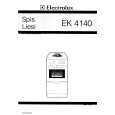 ELECTROLUX EK4140 Instrukcja Obsługi