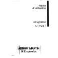 ARTHUR MARTIN ELECTROLUX AR1426T Instrukcja Obsługi