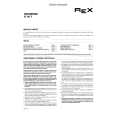 REX-ELECTROLUX FI161F Instrukcja Obsługi