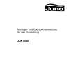 JUNO-ELECTROLUX JDK8580E Instrukcja Obsługi