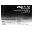 YAMAHA C-65 Instrukcja Obsługi