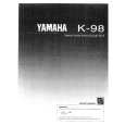 YAMAHA K-98 Instrukcja Obsługi