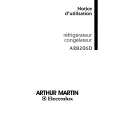 ARTHUR MARTIN ELECTROLUX AR8206D Instrukcja Obsługi