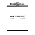ELEKTRO HELIOS KF277-2 Instrukcja Obsługi