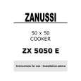 ZANUSSI ZX5050E Instrukcja Obsługi