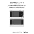 AEG COMPETENCE U7101-4 Instrukcja Obsługi