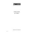 ZANUSSI Zi7120F Instrukcja Obsługi