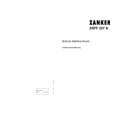 ZANKER ZKFF227A (PRIVILEG) Instrukcja Obsługi