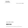 MOFFAT MSS600B Instrukcja Obsługi