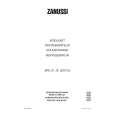 ZANUSSI ZRC217C Instrukcja Obsługi