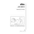 JUNO-ELECTROLUX JCK990E Instrukcja Obsługi