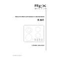 REX-ELECTROLUX K641X Instrukcja Obsługi