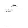 JUNO-ELECTROLUX JSI43600S Instrukcja Obsługi