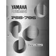 YAMAHA PSS-795 Instrukcja Obsługi