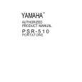 YAMAHA PSR-510 Instrukcja Obsługi