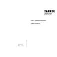 ZANKER ZKK3121 307.564 Instrukcja Obsługi