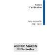 ARTHUR MARTIN ELECTROLUX ASF1632 Instrukcja Obsługi