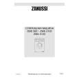 ZANUSSI ZWS3102 Instrukcja Obsługi