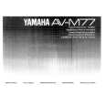 YAMAHA AV-M77 Instrukcja Obsługi