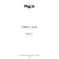 REX-ELECTROLUX FGT2XE Instrukcja Obsługi