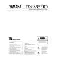 YAMAHA RX-V890 Instrukcja Obsługi