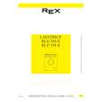 REX-ELECTROLUX RLG554X Instrukcja Obsługi