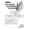 YAMAHA KX-W392 Instrukcja Obsługi