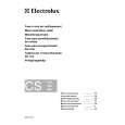 ELECTROLUX CS163D Instrukcja Obsługi