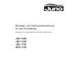 JUNO-ELECTROLUX JDU1230B Instrukcja Obsługi