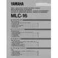 YAMAHA MLC-16 Instrukcja Obsługi