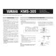 YAMAHA KMS-305 Instrukcja Obsługi