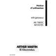 ARTHUR MARTIN ELECTROLUX AR7805C Instrukcja Obsługi
