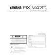 YAMAHA RX-V470 Instrukcja Obsługi