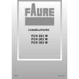 FAURE FCH223W Instrukcja Obsługi