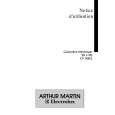 ARTHUR MARTIN ELECTROLUX CV5062 Instrukcja Obsługi