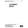 AEG Lavamat 2005T Instrukcja Obsługi