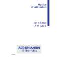 ARTHUR MARTIN ELECTROLUX AW1015L Instrukcja Obsługi