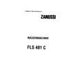 ZANUSSI FLS401C Instrukcja Obsługi